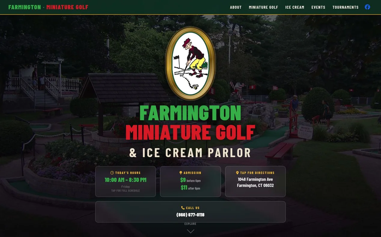 Farmington Miniature Golf
