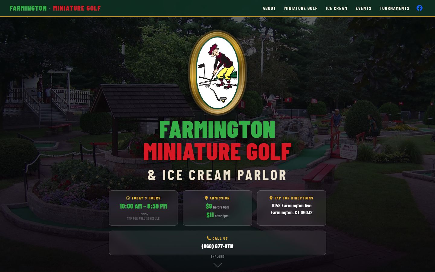 Farmington Miniature Golf